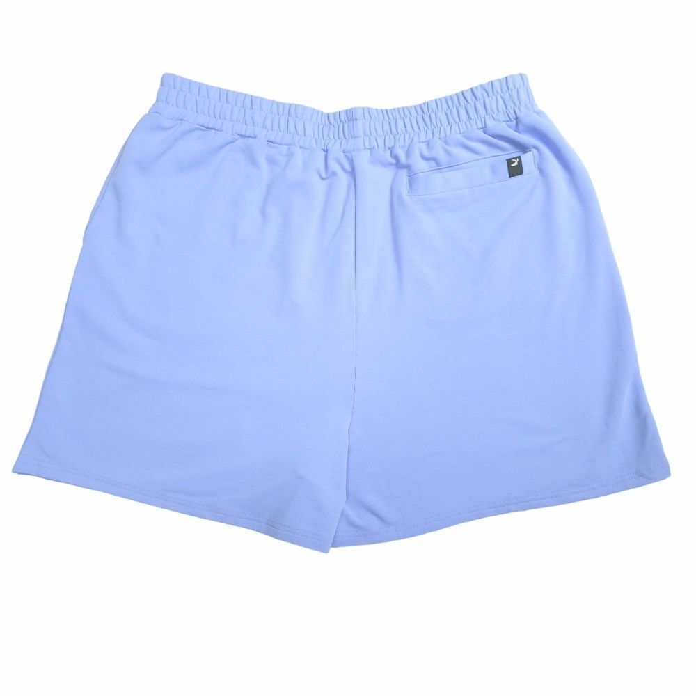 NEW Glyder Oversized Cotton Blend Shorts Lilac 2X - Picture 3 of 13